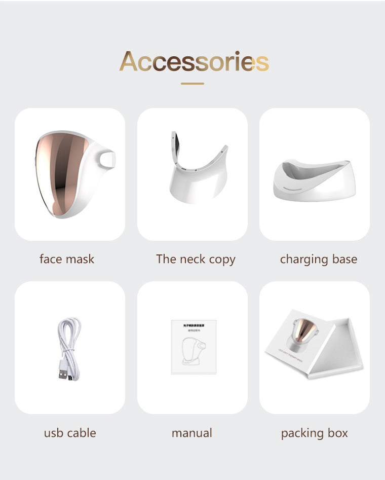 AuraGlow Mask (With Neck)