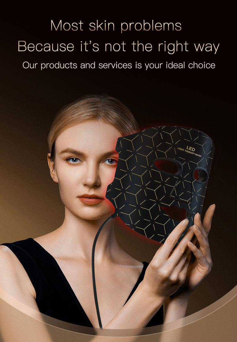 Brilliant 4-in-1 LED Mask – For Clearer, Brighter, Younger Skin